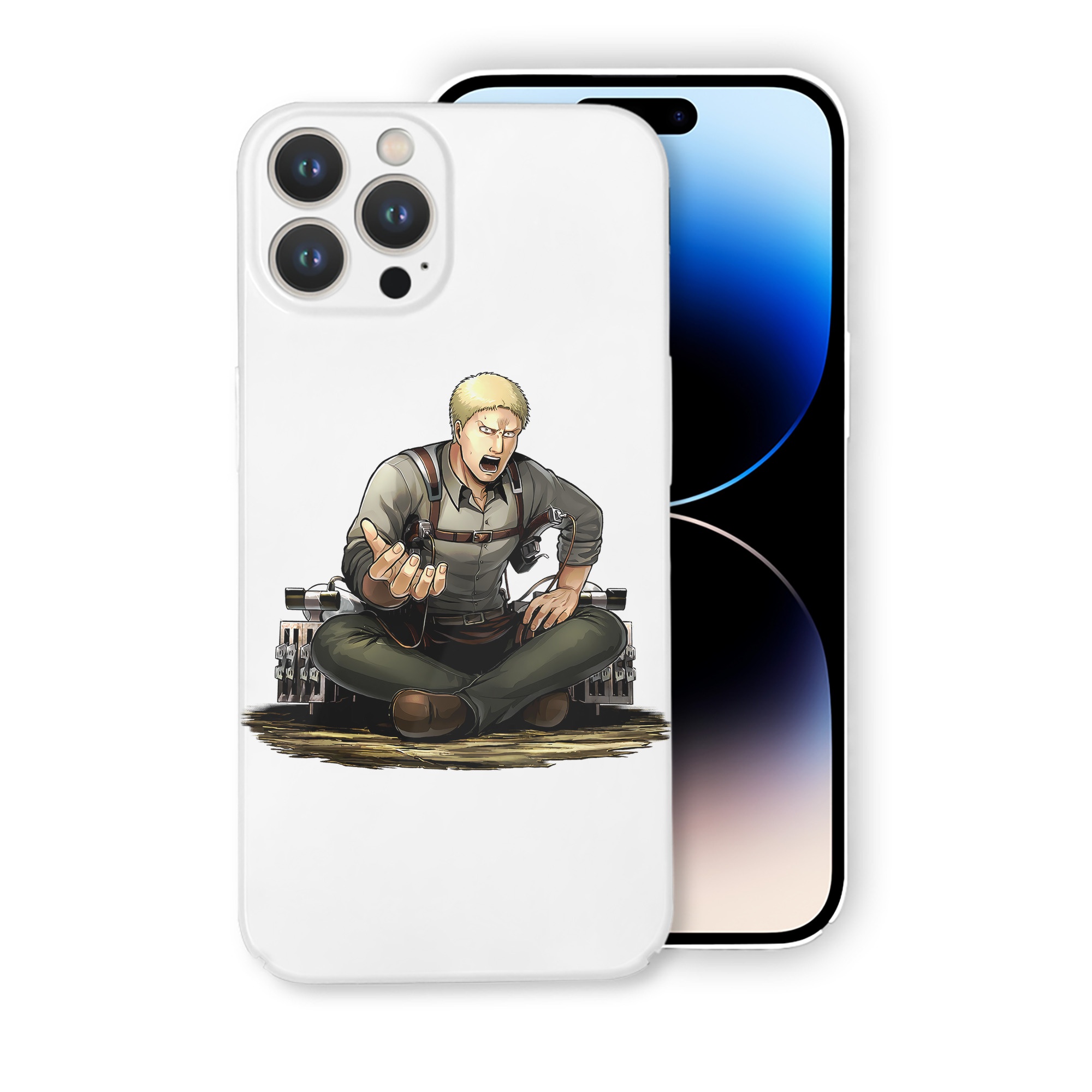 （画像用） 進撃の巨人 ライナー・ブラウン Attack on Titan Reiner Braun 【iPhone 14シリーズ対応】ハードケース
